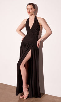 Black Ladivine Long Formal Dress t502