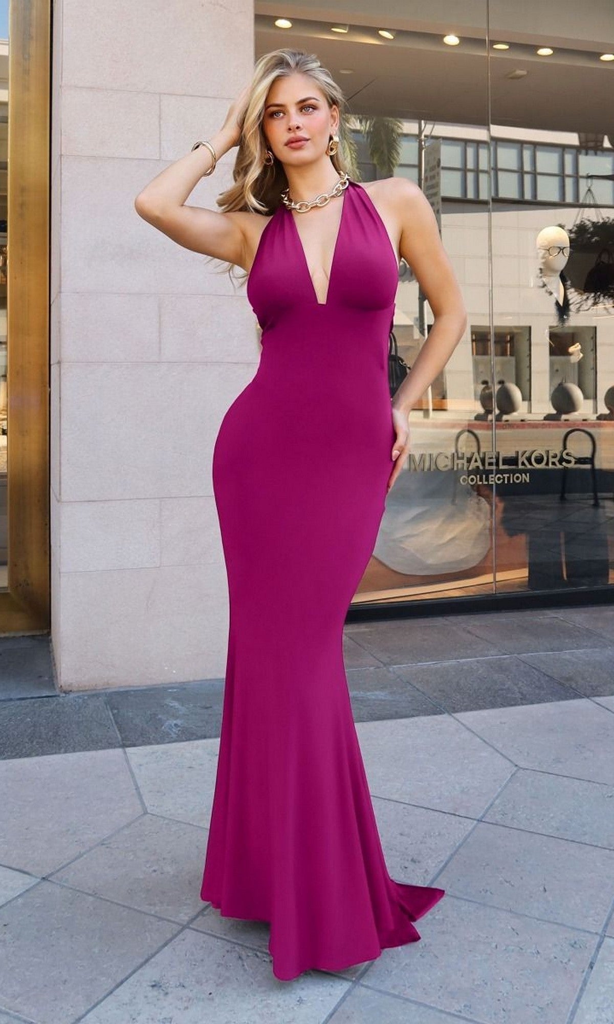 Orchid Astee Long Prom Dress t505