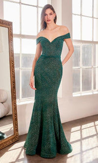 Teal Ladivine Long Formal Dress t602