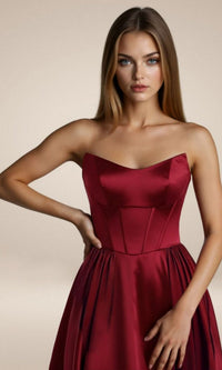 Amoris Long Formal Dress T612 - Image