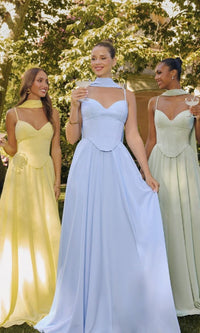 Amoris Long Formal Dress T711 - Image