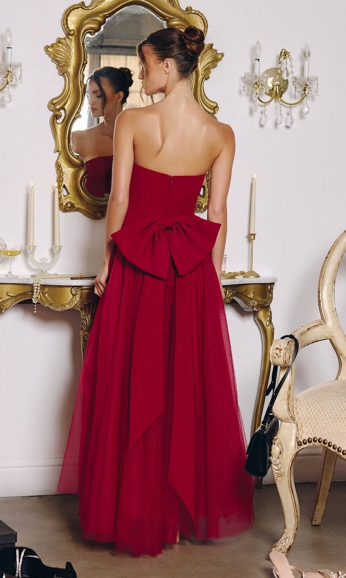 Amoris Long Formal Dress T712 - Image