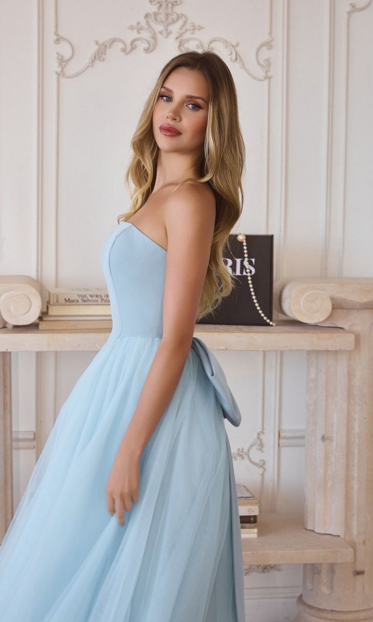Amoris Long Formal Dress T712 - Image
