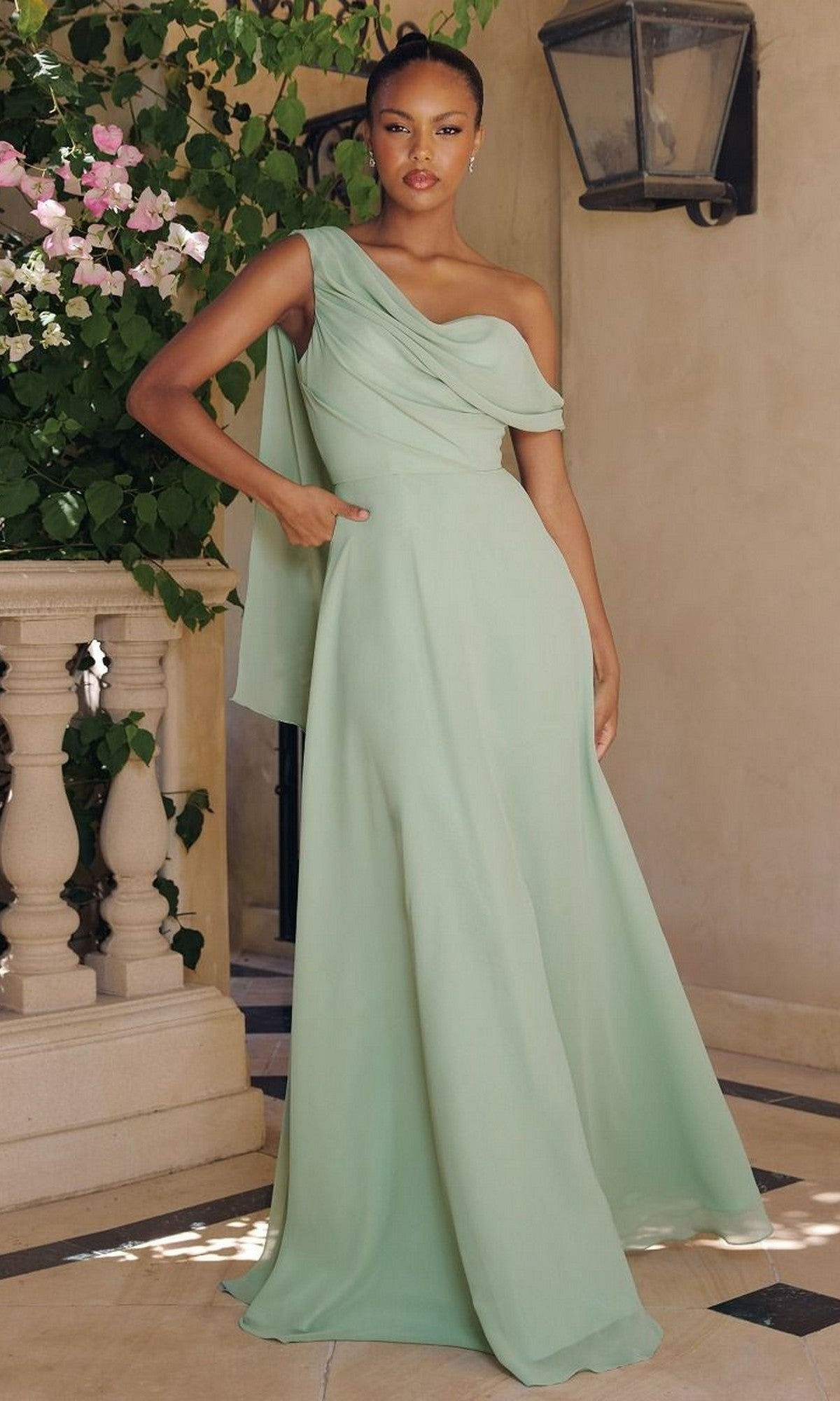 Sage Amoris Long Formal Dress T716 - Image