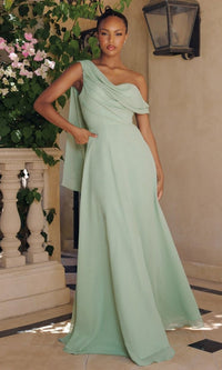 Sage Amoris Long Formal Dress T716 - Image