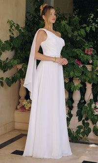 Amoris Long Formal Dress T716W - Image