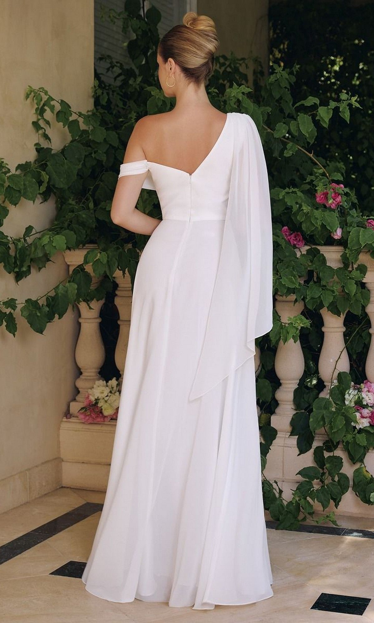 Amoris Long Formal Dress T716W - Image