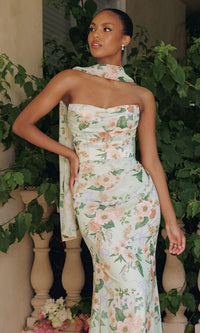 Amoris Long Formal Dress T718 - Image
