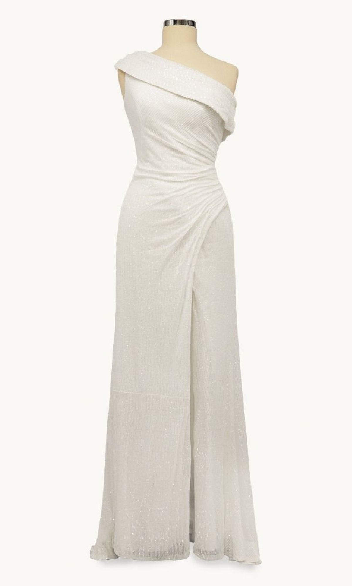 White Amoris Long Formal Dress T806