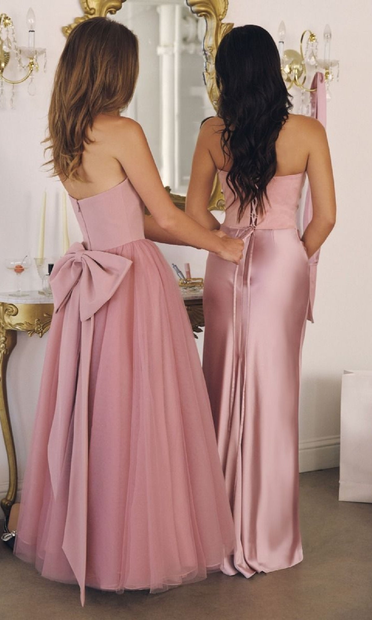 Amoris Long Formal Dress T712 - Image