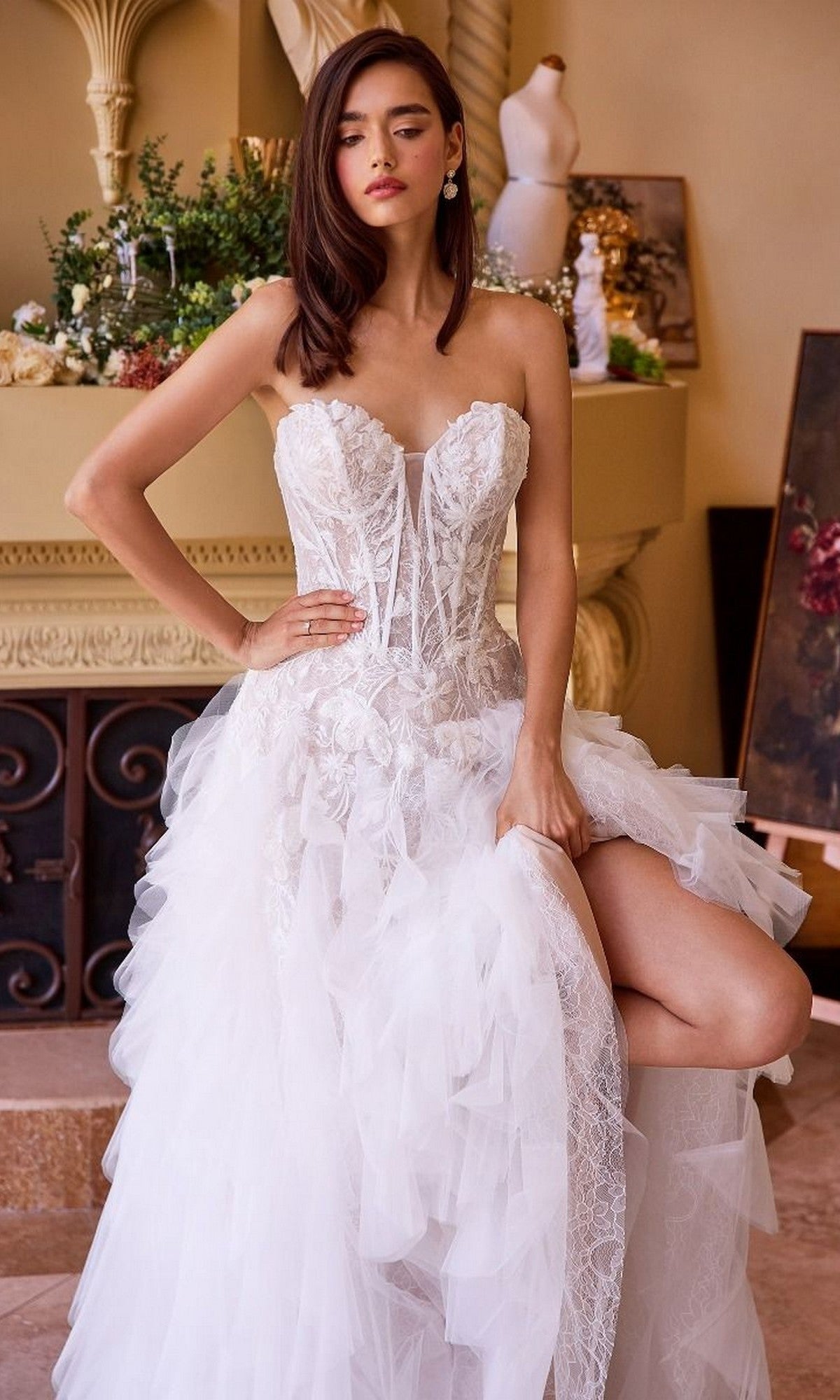 Andrea and Leo Long Formal Dress WL016 - Image