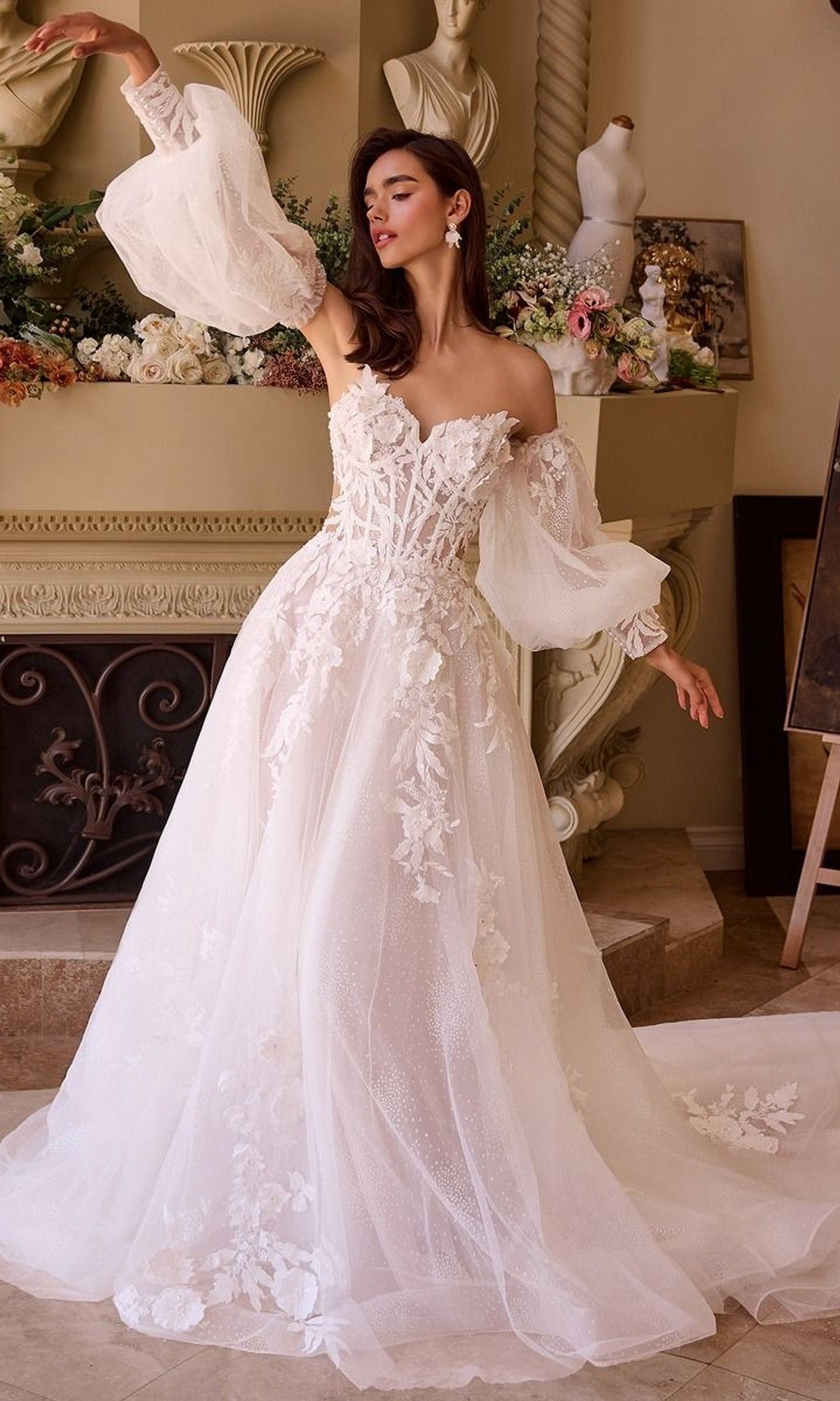 Andrea and Leo Long Formal Dress WL018 - Image