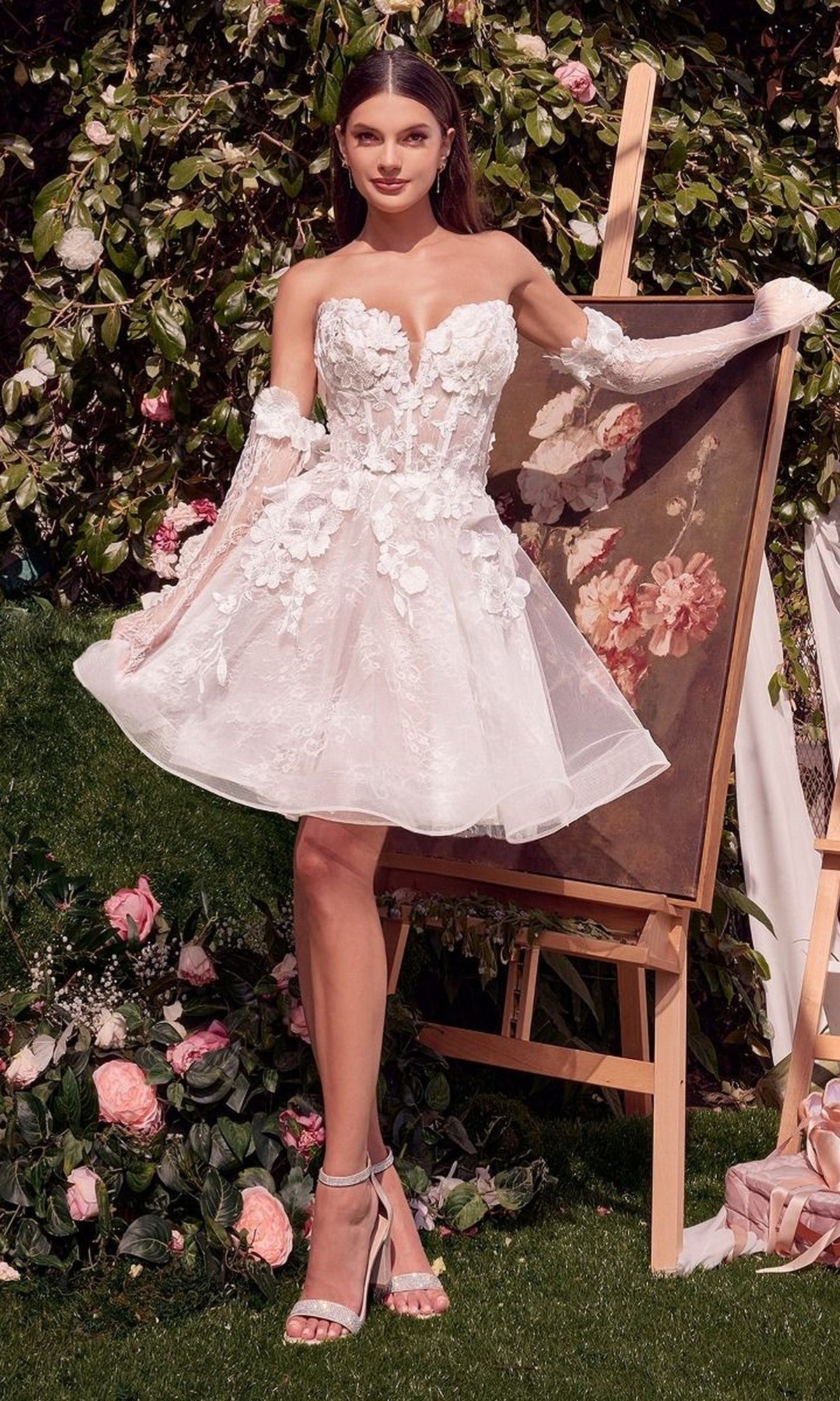 Andrea and Leo Short Cocktail Dress WL020 - Image