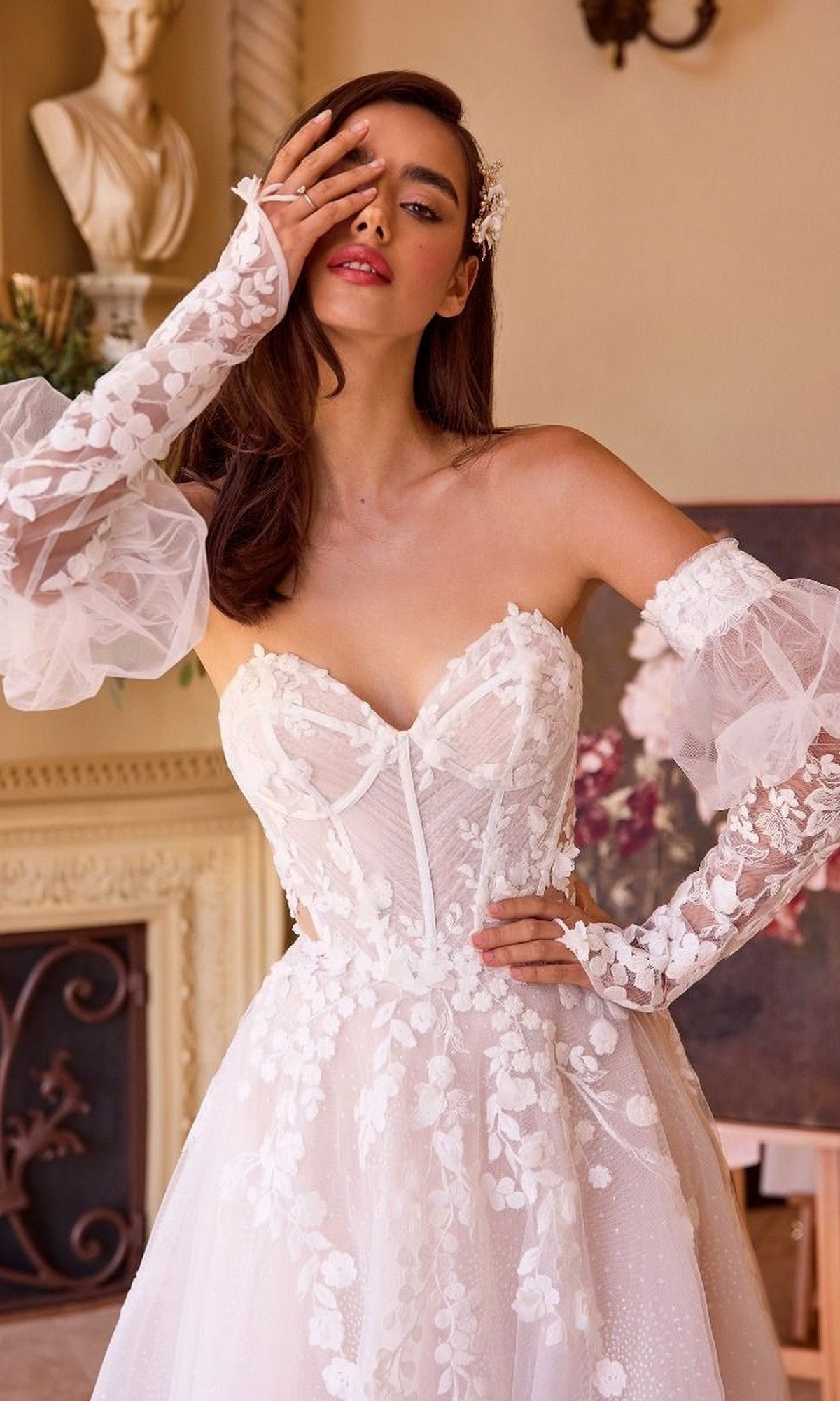 Andrea and Leo Long Formal Dress WL032 - Image