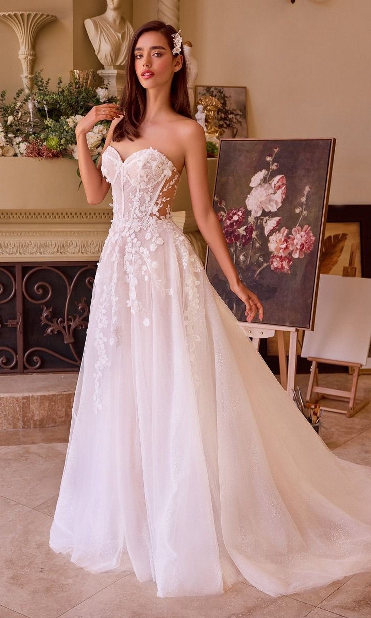 Andrea and Leo Long Formal Dress WL032 - Image