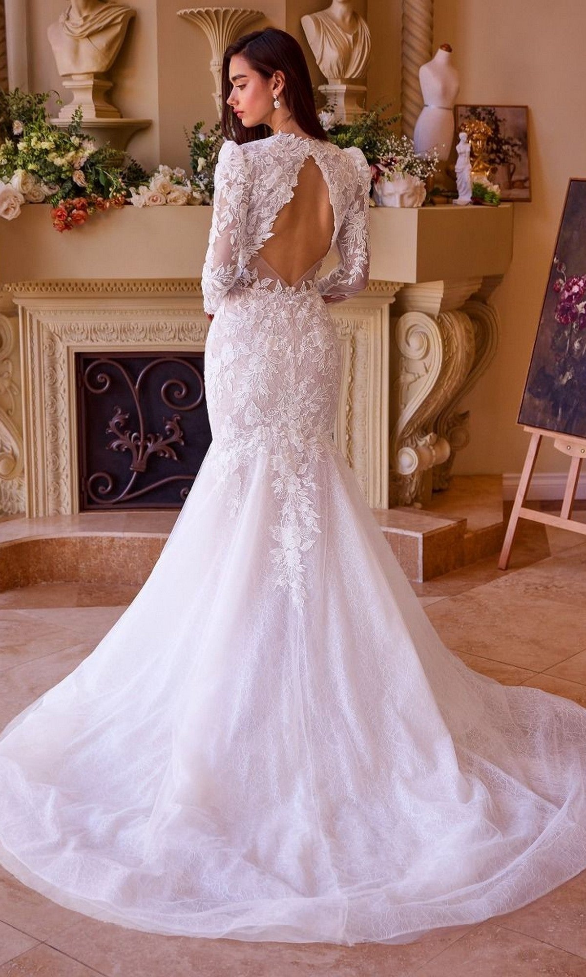 Andrea and Leo Long Formal Dress WL036 - Image
