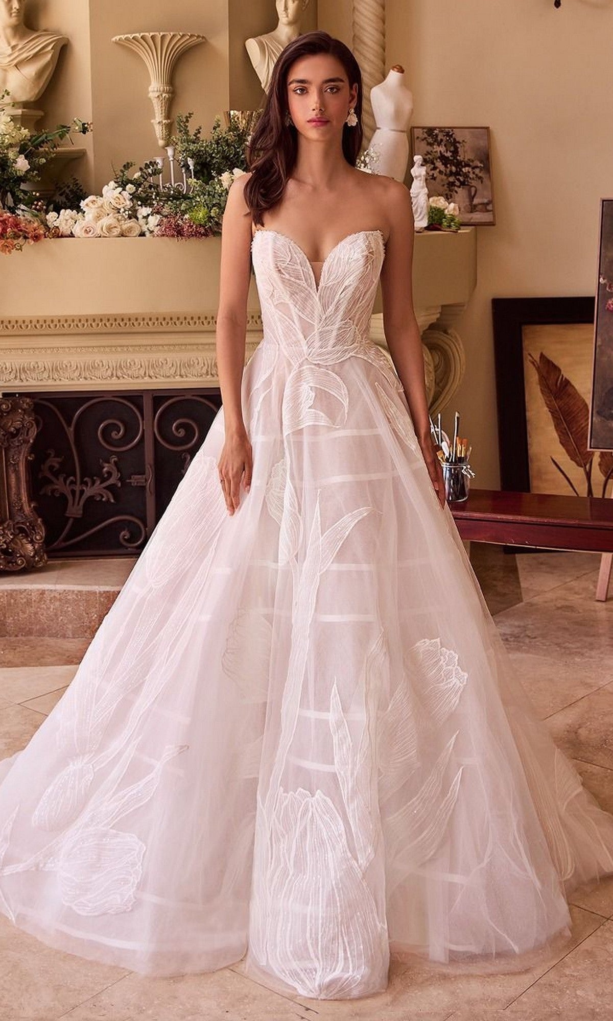 Andrea and Leo Long Formal Dress WL043 - Image