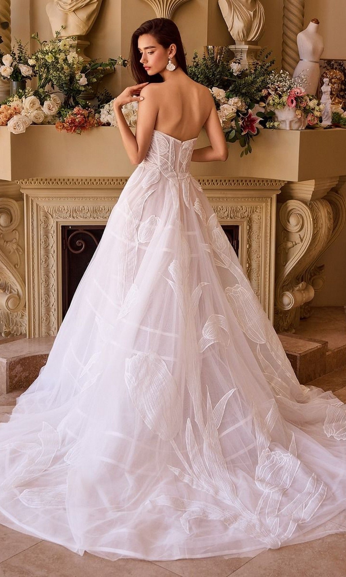 Andrea and Leo Long Formal Dress WL043 - Image
