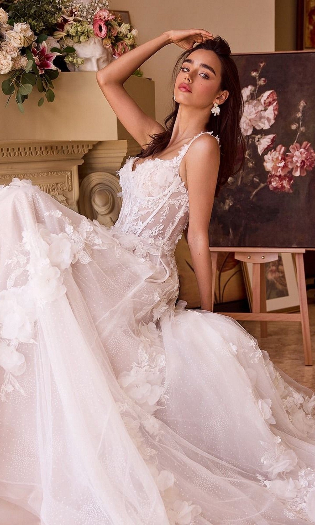 Andrea and Leo Long Formal Dress WL045 - Image