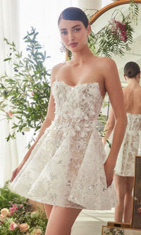 Andrea and Leo Short Cocktail Dress WL082 - Image
