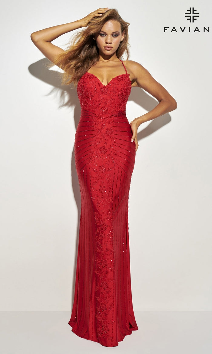 Ruby Long Formal Dress 11021 by Faviana