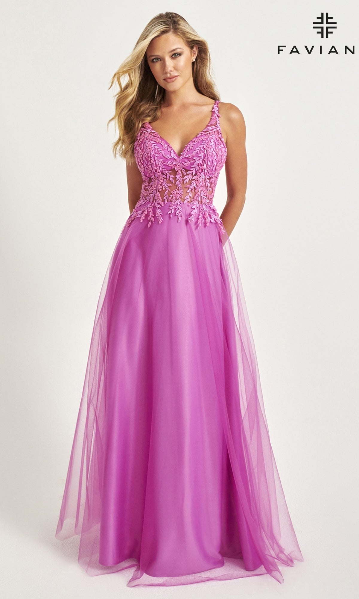 Long Formal Dress 11055 by Faviana - Image