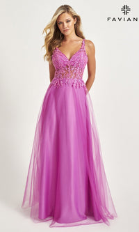 Long Formal Dress 11055 by Faviana - Image
