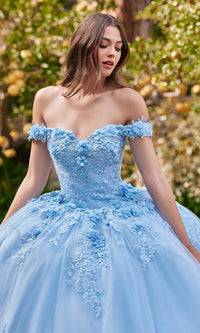  Long Ladivine 15702 Quinceanera Dress - Image