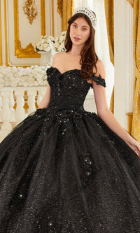  Long Ladivine 15702 Quinceanera Dress - Image