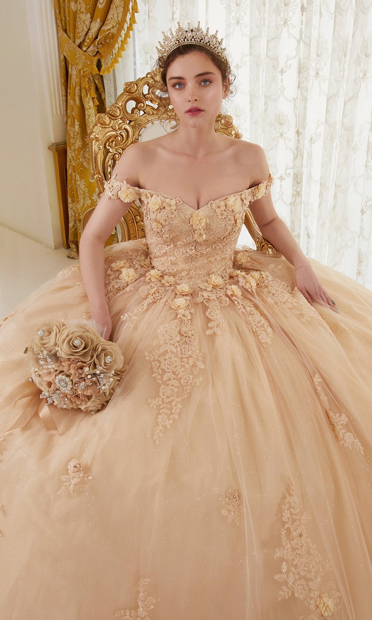 Ladivine 15702 Quinceanera Dresses | Ball Gown | Quince Dress