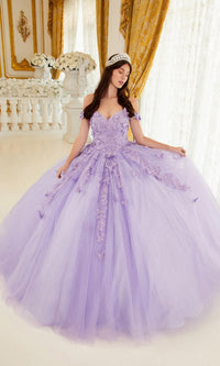  Long Ladivine 15709 Quinceanera Dress