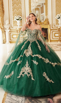 Emerald Long Ladivine 15711 Quinceanera Dress