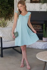  Short Ruffled Casual Summer Dress