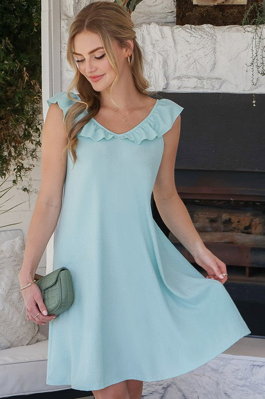  Short Ruffled Casual Summer Dress