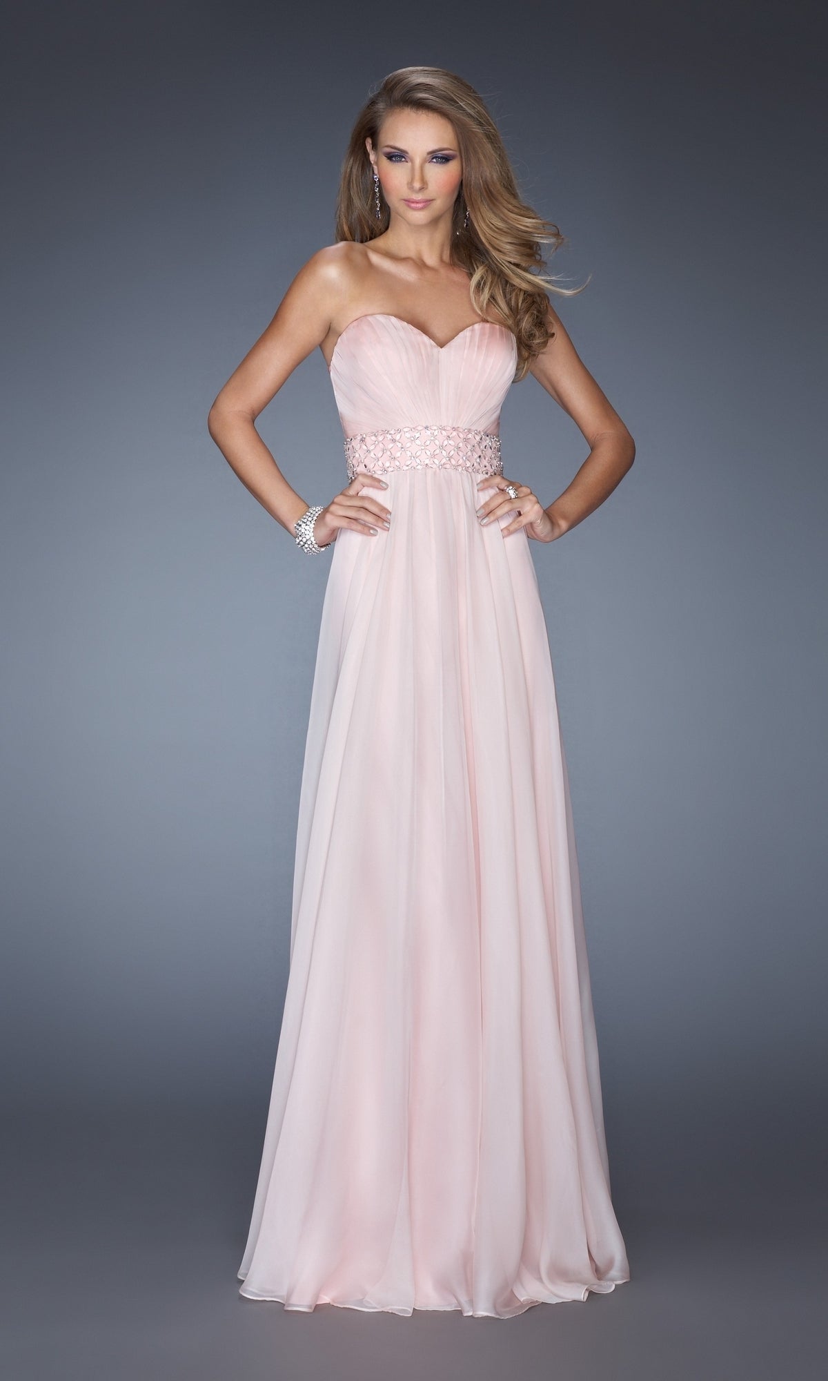 Blush Long La Femme Gown 20140