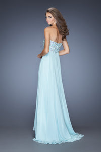  Full Length Strapless Sweetheart Dress