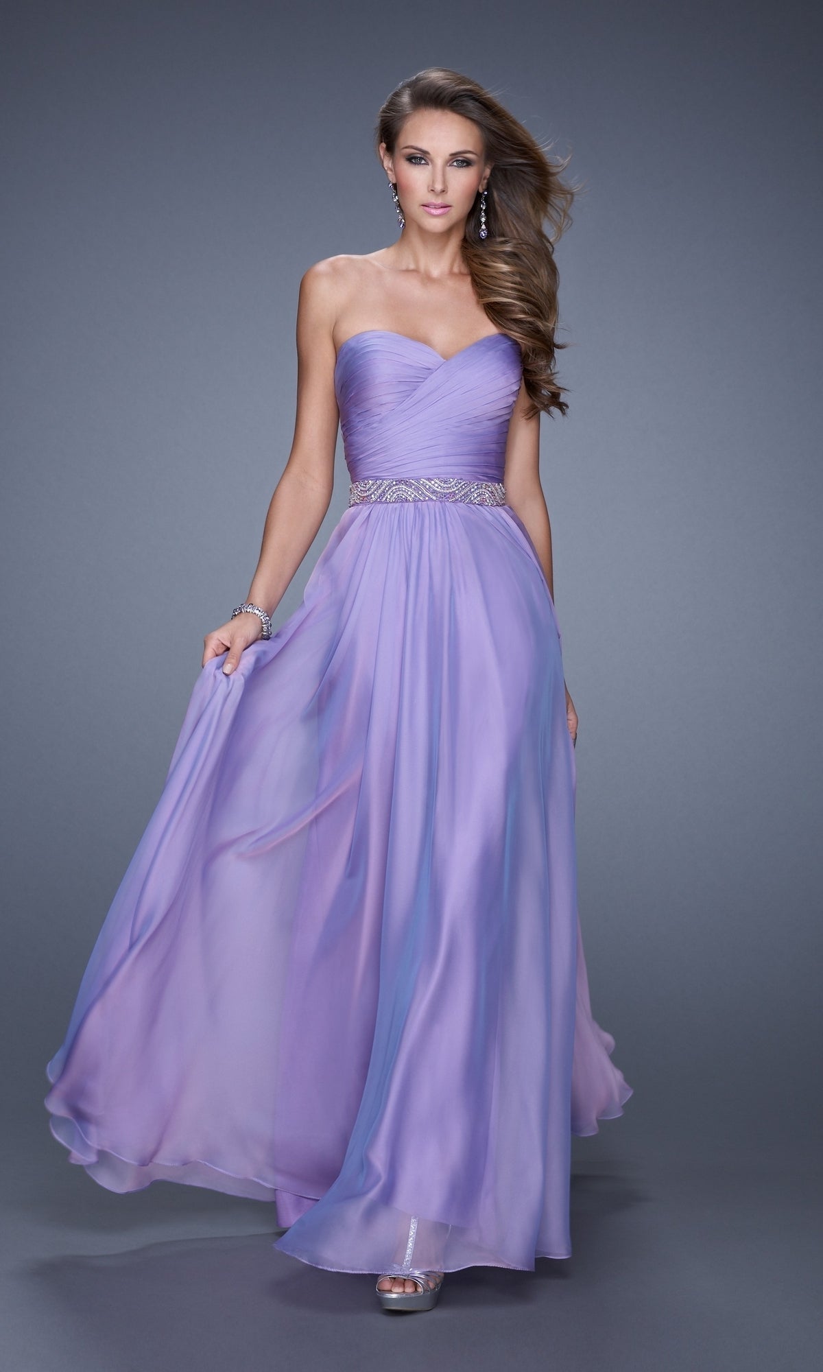 Wisteria Long La Femme Gown 20527