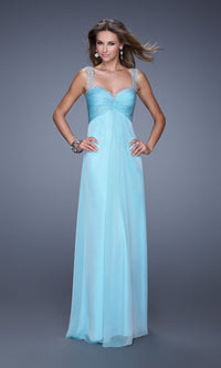Aqua Long La Femme Gown 20678