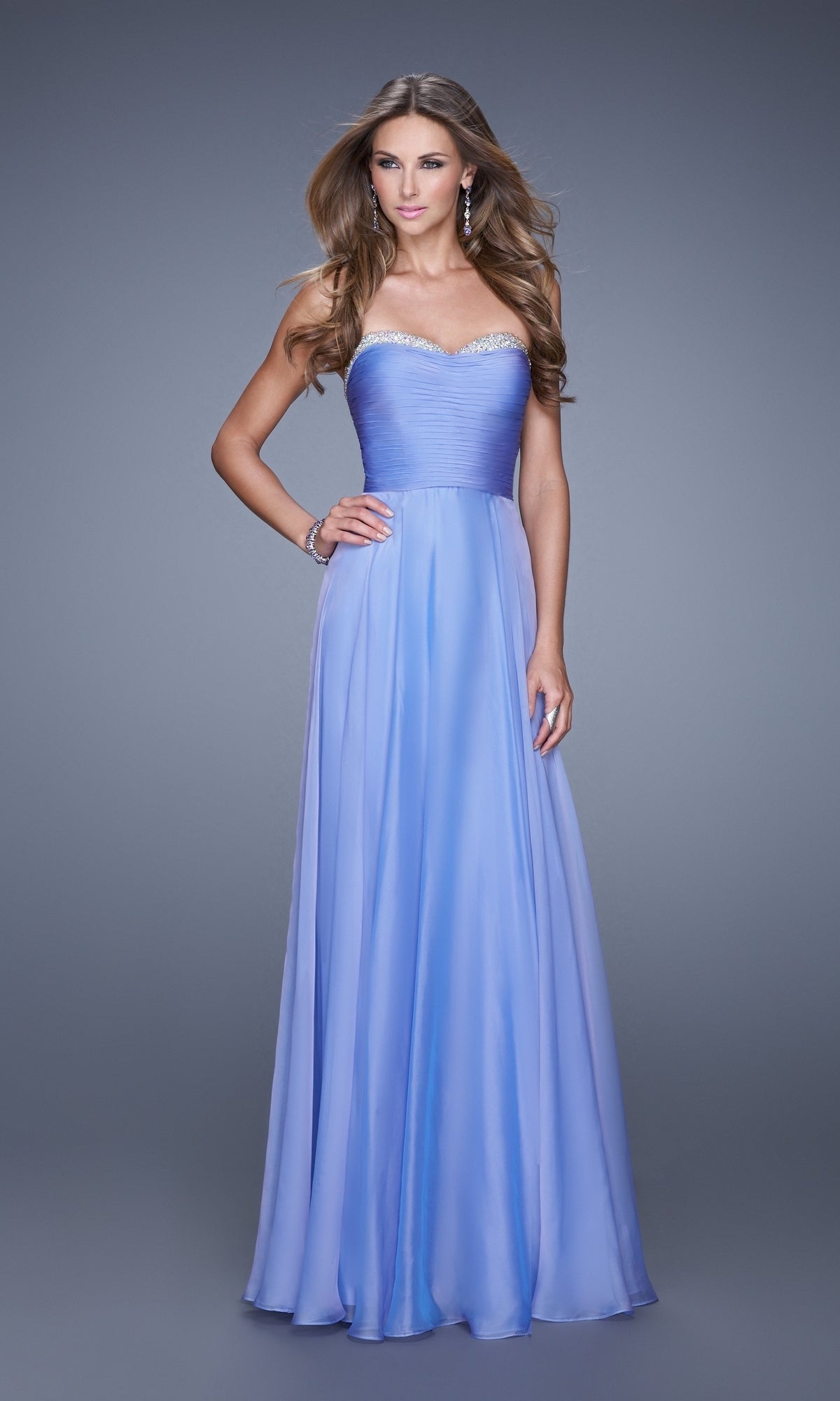 Violet Long La Femme Gown 20901