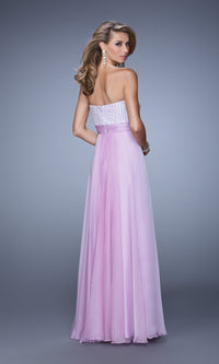 Lavender Long La Femme Gown 21015