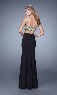 Long Formal La Femme Dress 21250