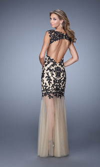  Long Formal La Femme Dress 21286