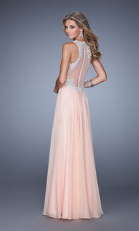  Long Formal La Femme Dress 21349