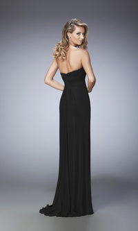  Long Formal La Femme Dress 22136