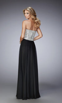  Long Formal La Femme Dress 22137