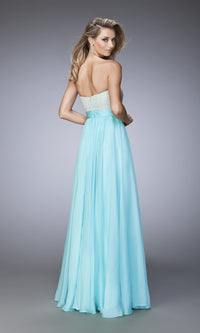  Long Formal La Femme Dress 22318