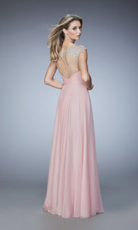  Long Formal La Femme Dress 22338