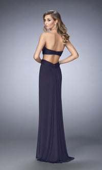  Long Formal La Femme Dress 22454