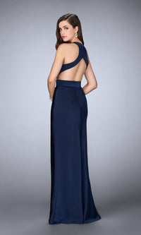  Long Formal La Femme Dress 23655