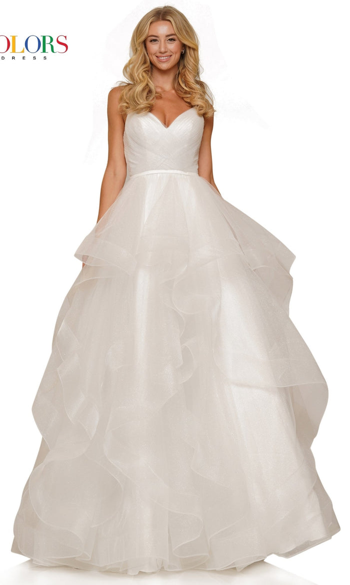 Off White Colors Dress 2381 Formal Prom Dress